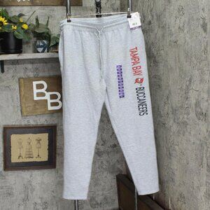 NWT NFL Tampa Bay Buccaneers Bucs Pajama Pants SLR0527BUCS Gray 2XL 38 in 32 in